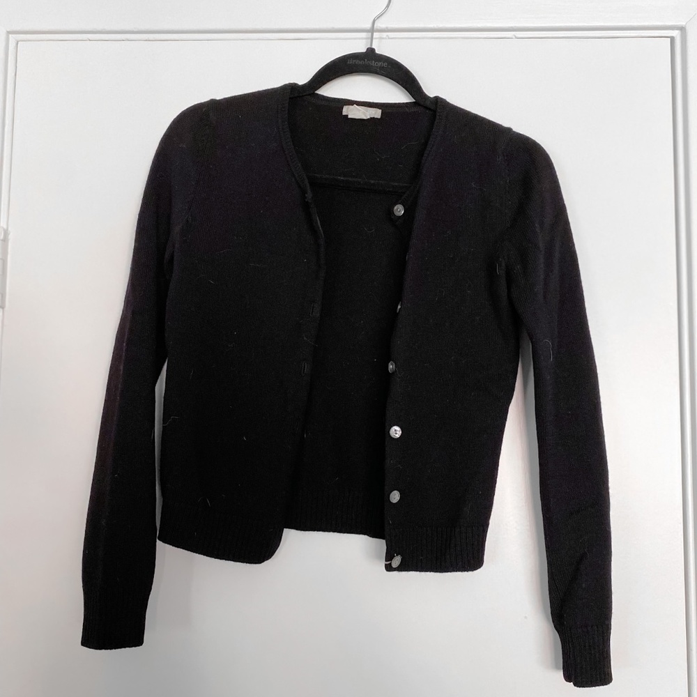 J-Crew Black Sweater